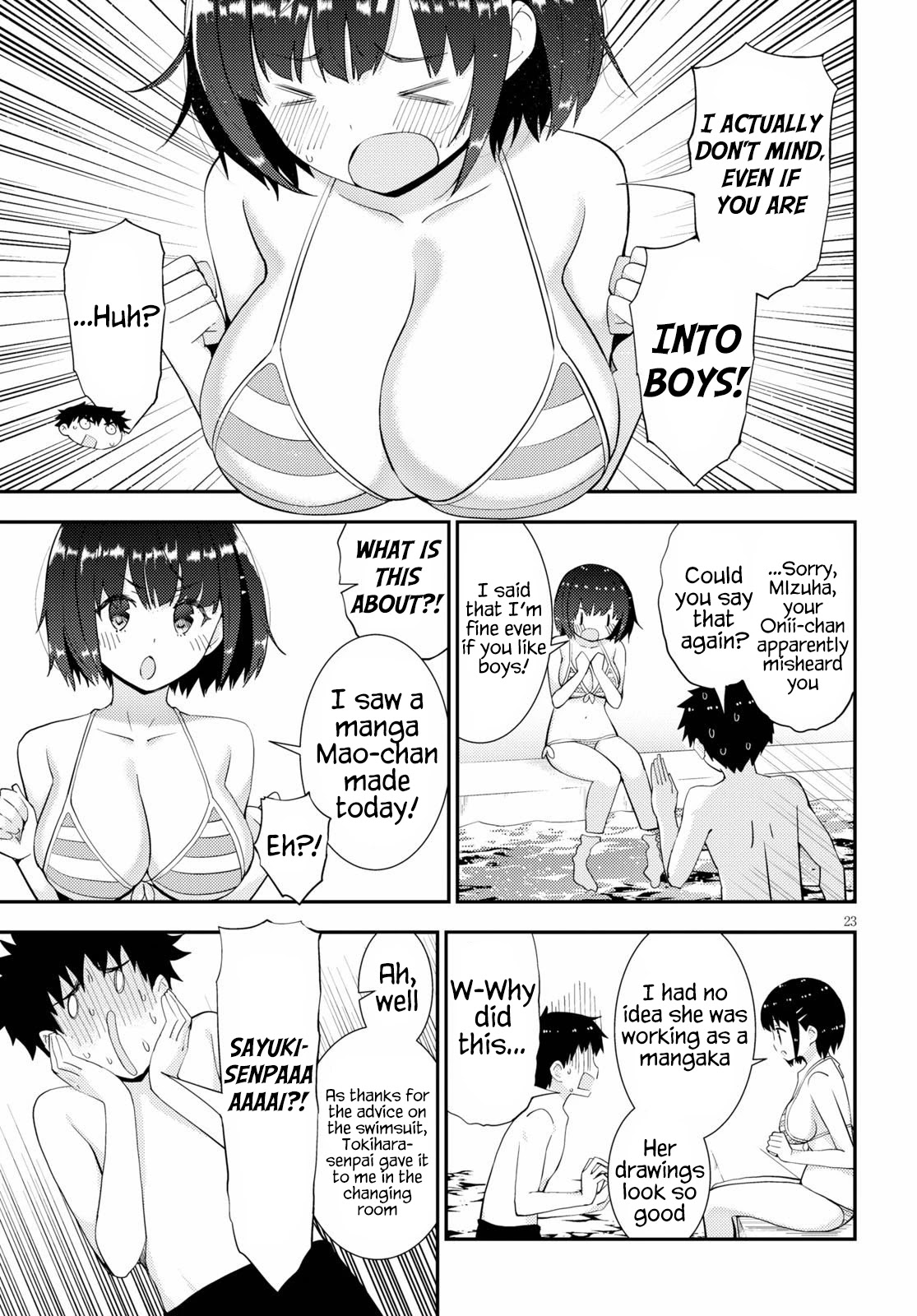 Kawaiikereba Hentai demo Suki ni Natte Kuremasu ka? Chapter 32 page 23 - Chapter 32