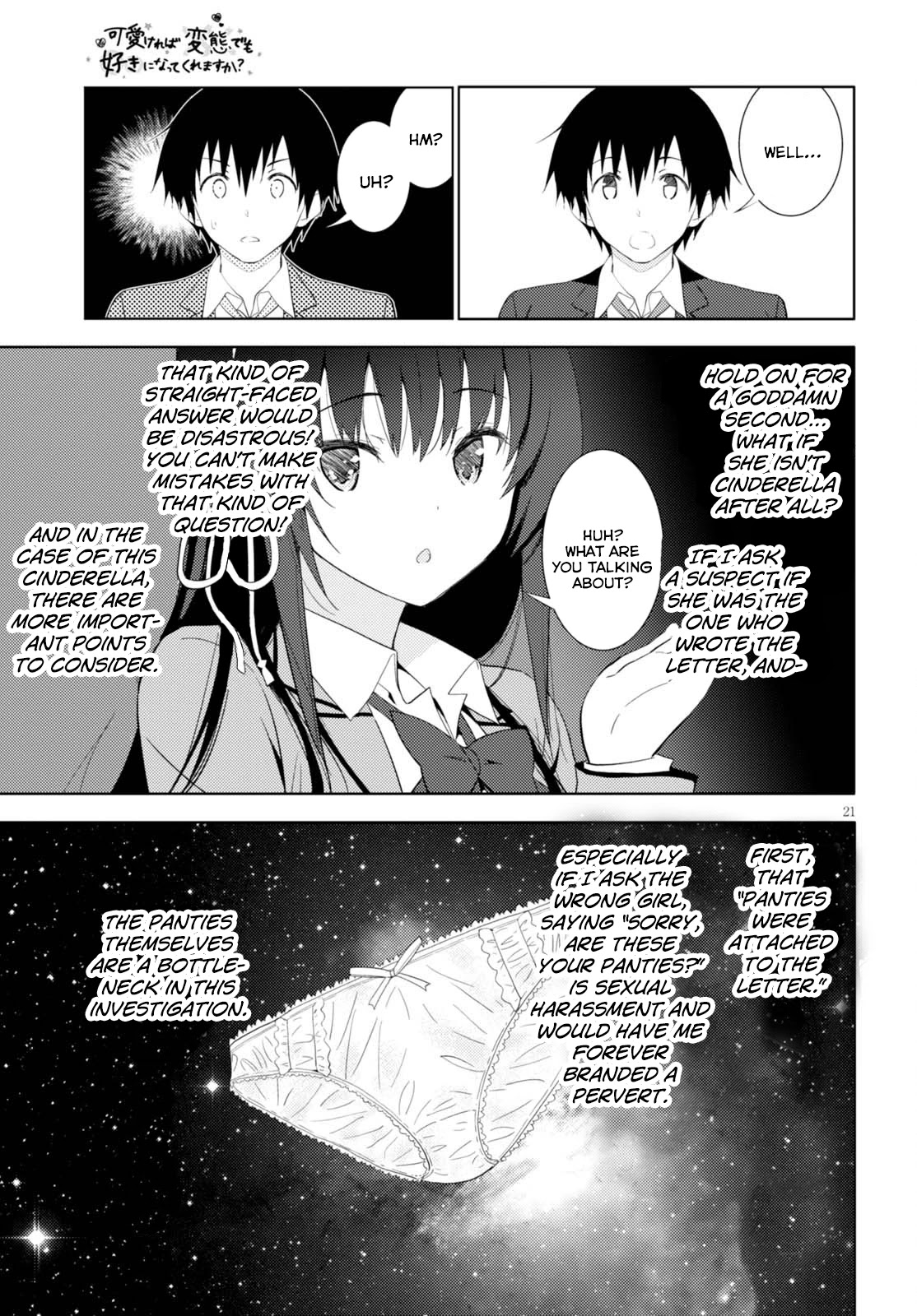 Kawaiikereba Hentai demo Suki ni Natte Kuremasu ka? Chapter 4 page 21 - Chapter 4