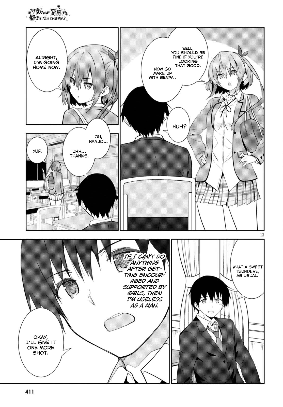 Kawaiikereba Hentai demo Suki ni Natte Kuremasu ka? Chapter 5 page 13 - Chapter 5