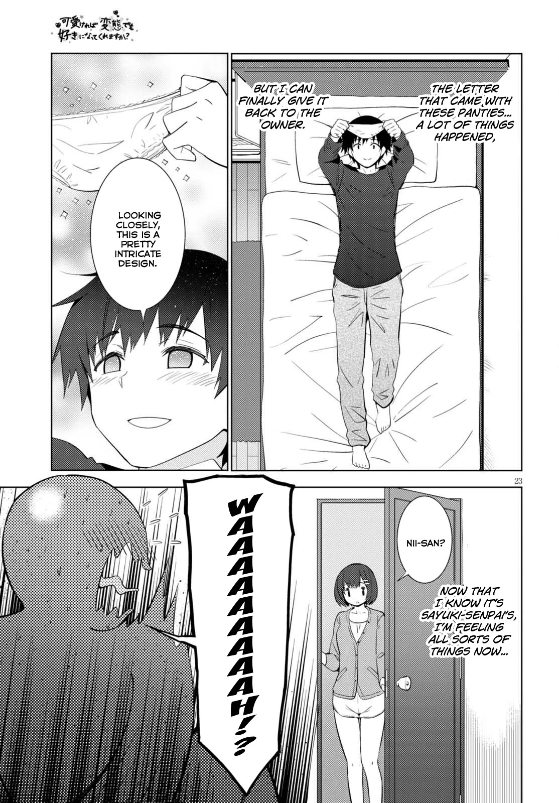 Kawaiikereba Hentai demo Suki ni Natte Kuremasu ka? Chapter 5 page 23 - Chapter 5