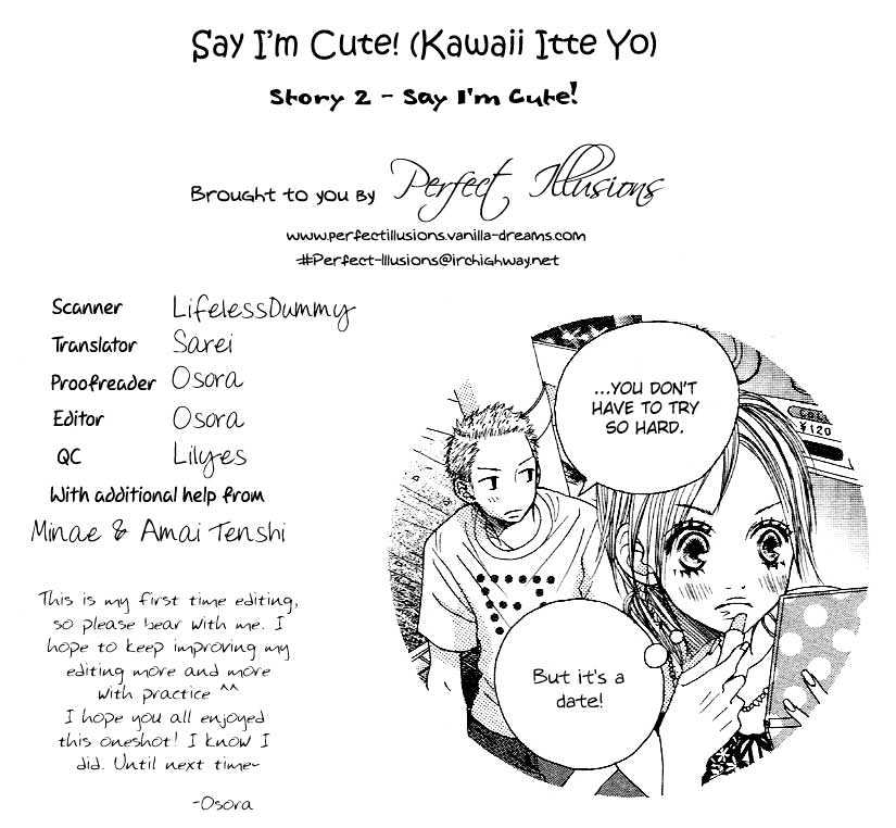 Kawaiitte Itteyo Chapter 2 page 46 - Chapter 2 : Say I'm Cute