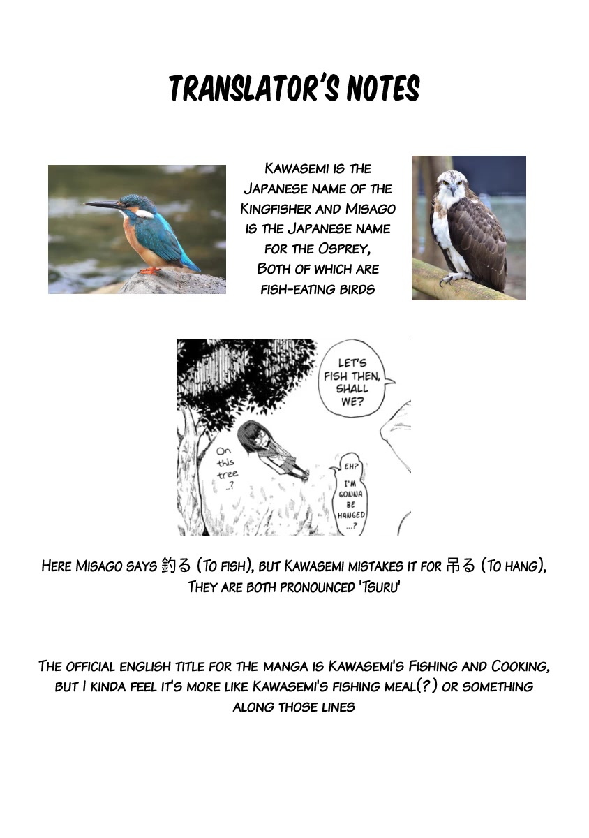 Kawasemi's Fishing and Cooking Chapter 1 page 39 - Chapter 1