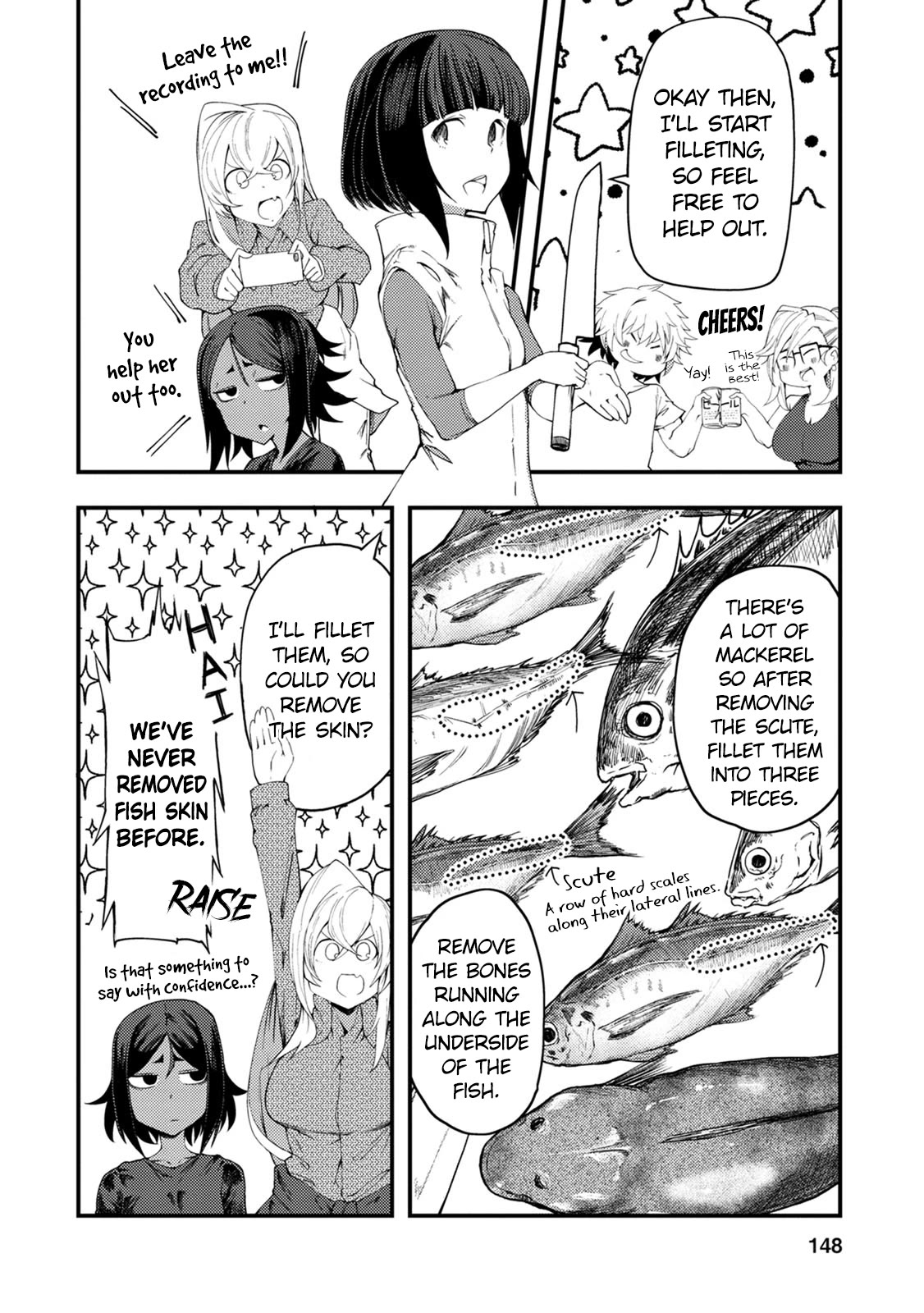 Kawasemi's Fishing and Cooking Chapter 10 page 22 - Chapter 10