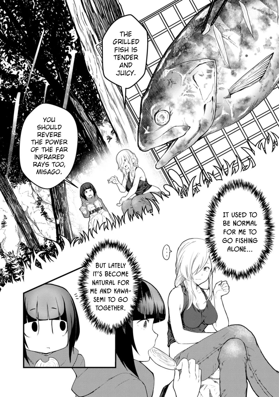 Kawasemi's Fishing and Cooking Chapter 12 page 24 - Chapter 12