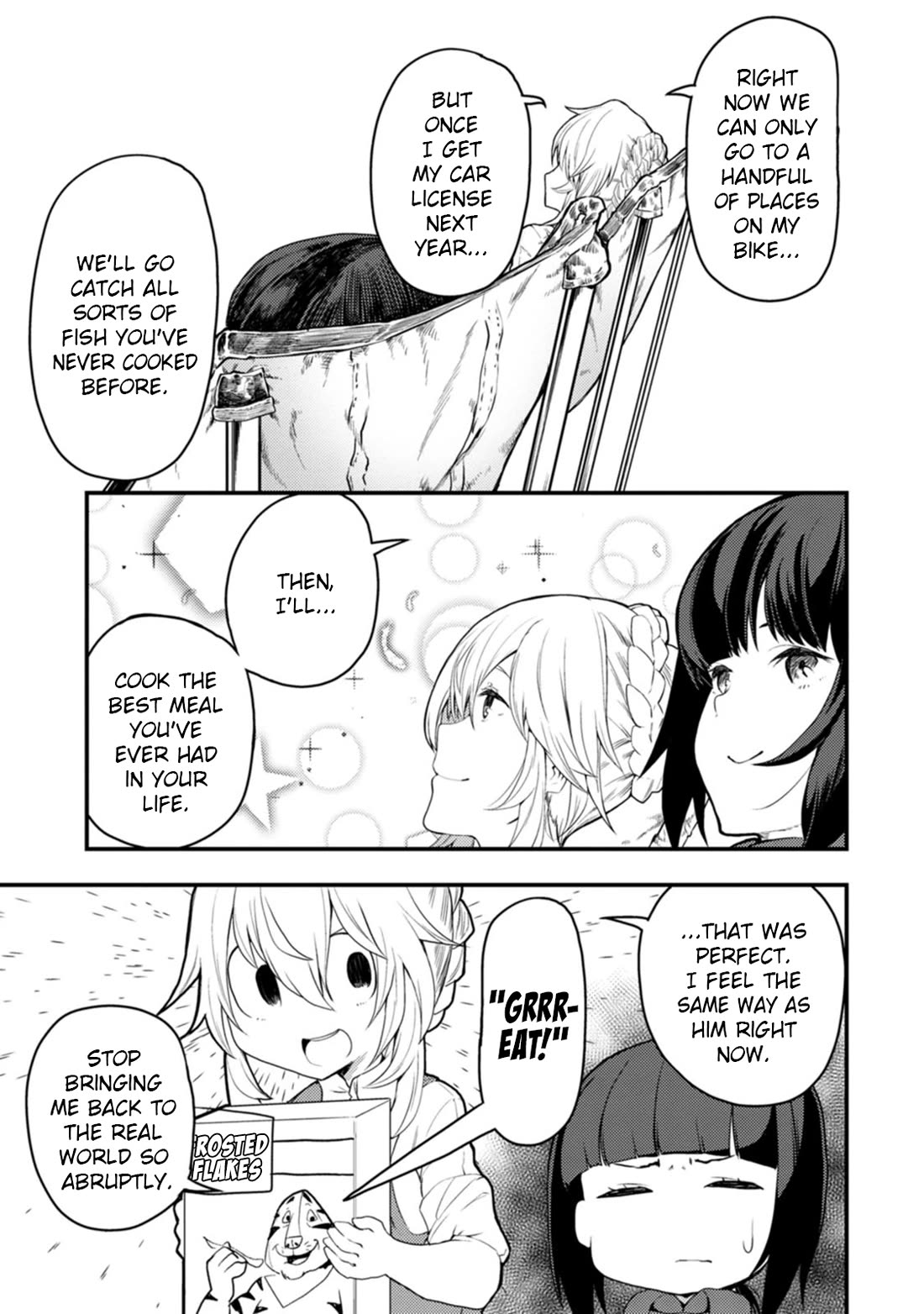 Kawasemi's Fishing and Cooking Chapter 13 page 21 - Chapter 13