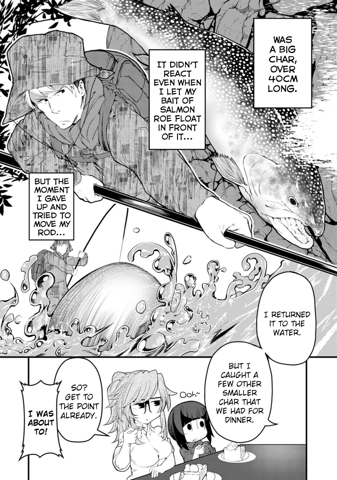 Kawasemi's Fishing and Cooking Chapter 13 page 28 - Chapter 13