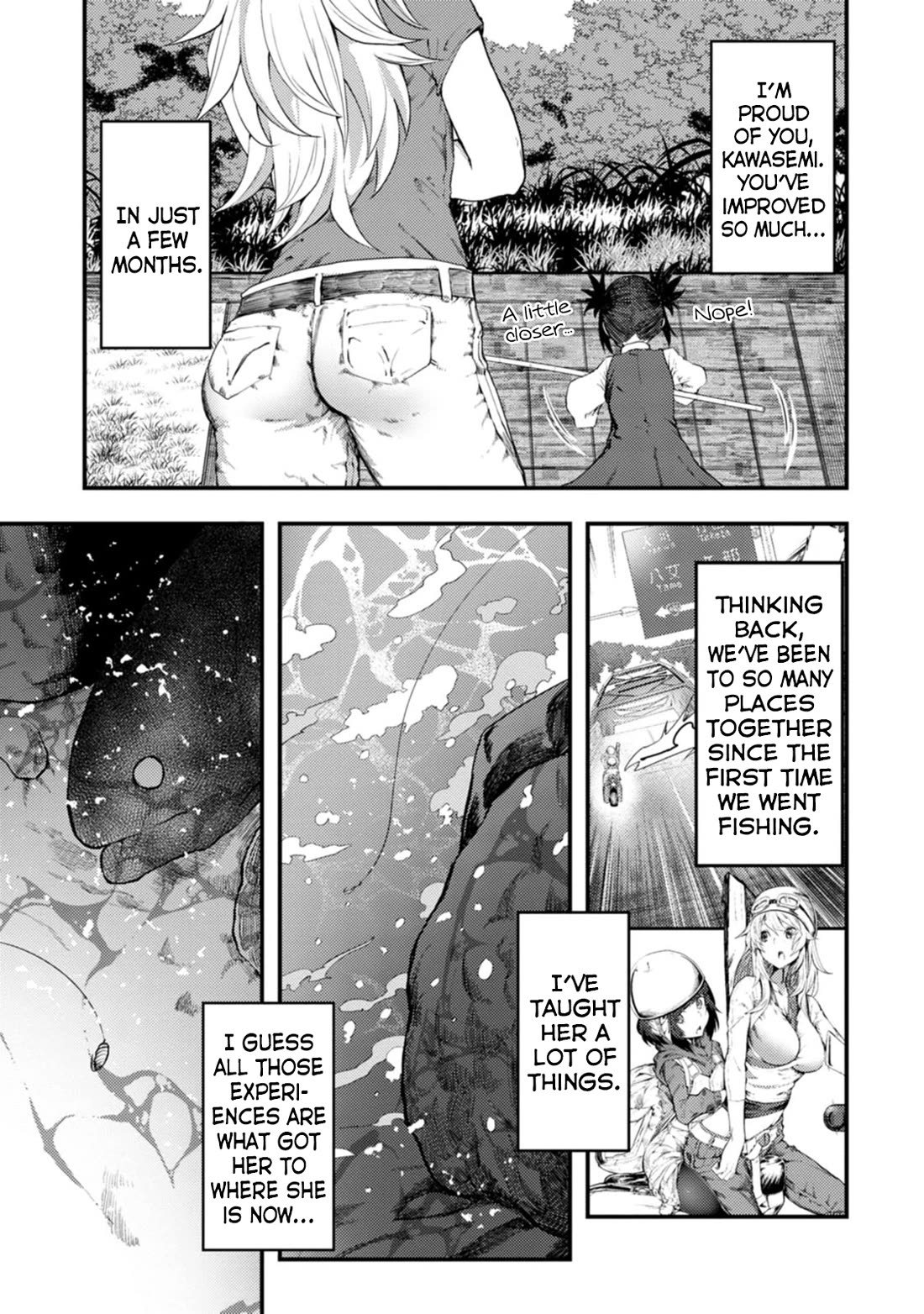 Kawasemi's Fishing and Cooking Chapter 14 page 21 - Chapter 14