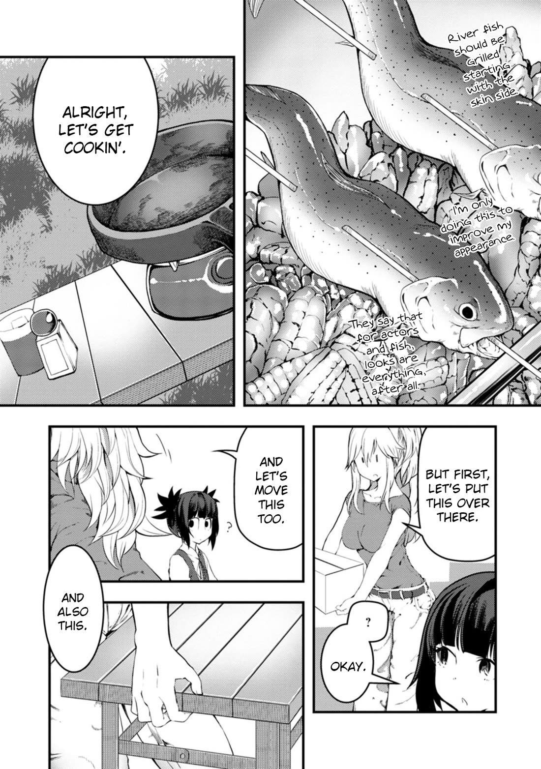 Kawasemi's Fishing and Cooking Chapter 15 page 9 - Chapter 15