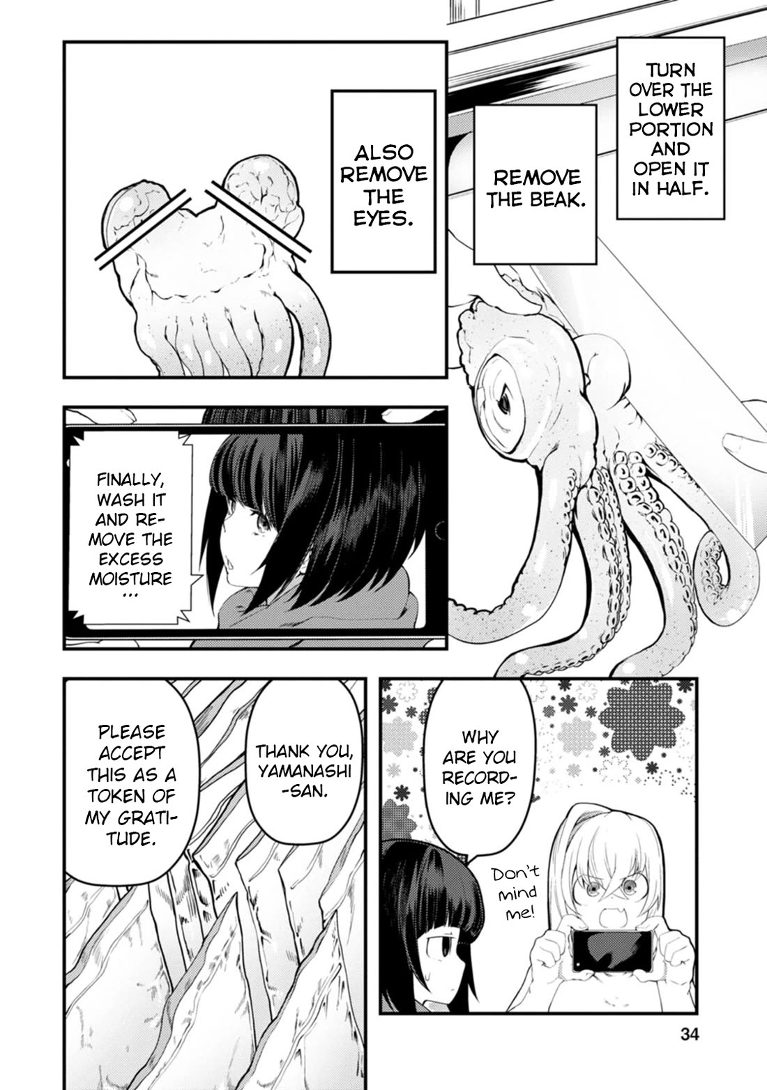 Kawasemi's Fishing and Cooking Chapter 16 page 33 - Chapter 16