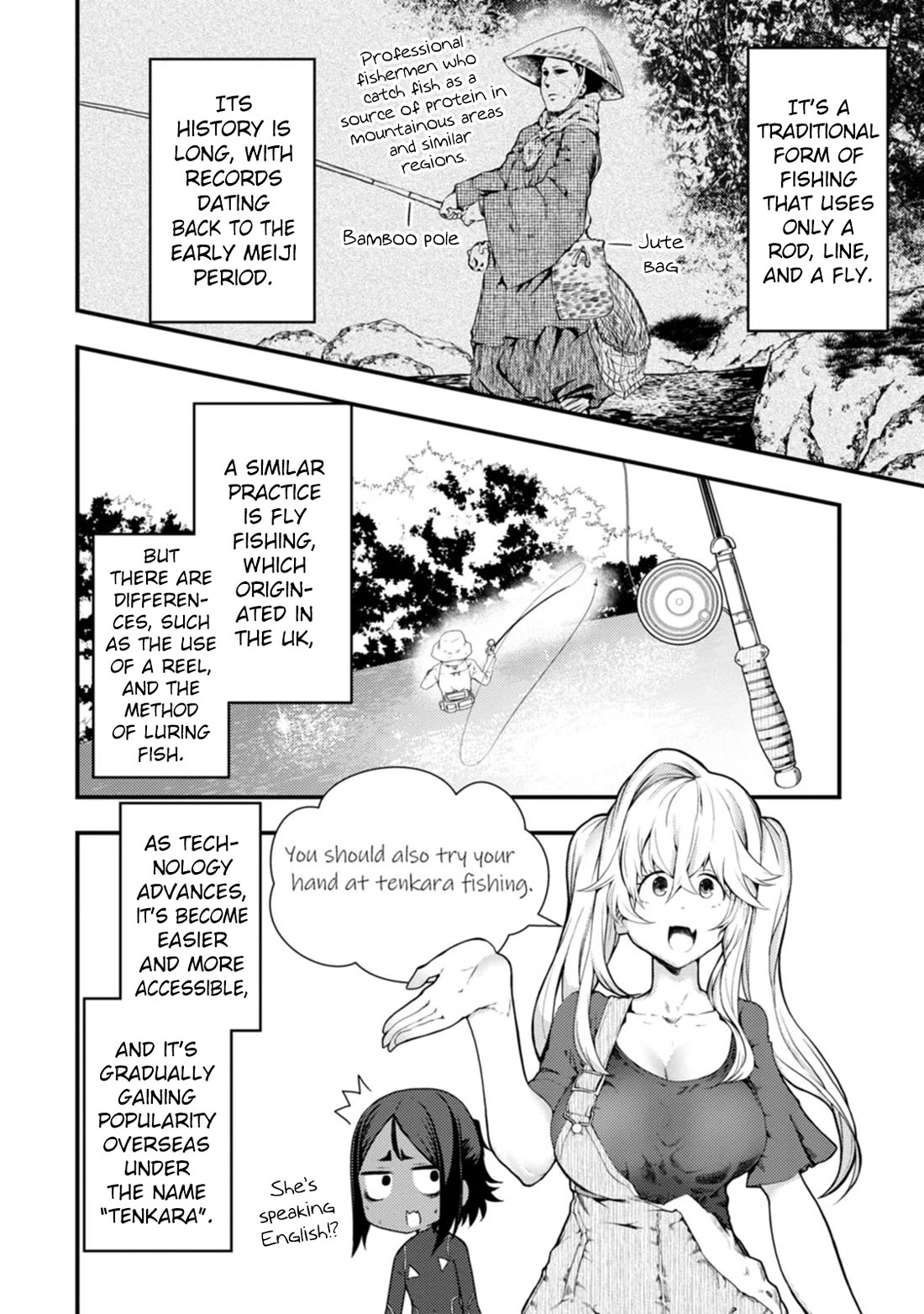 Kawasemi's Fishing and Cooking Chapter 17 page 12 - Chapter 17