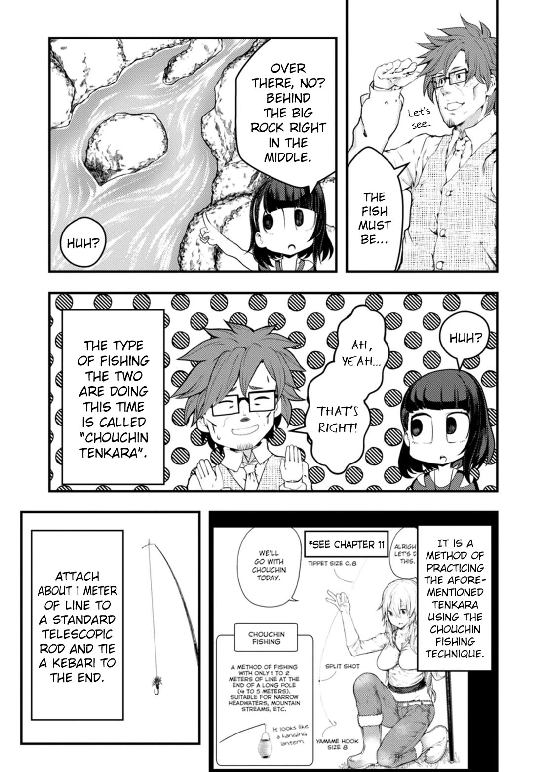 Kawasemi's Fishing and Cooking Chapter 17 page 13 - Chapter 17