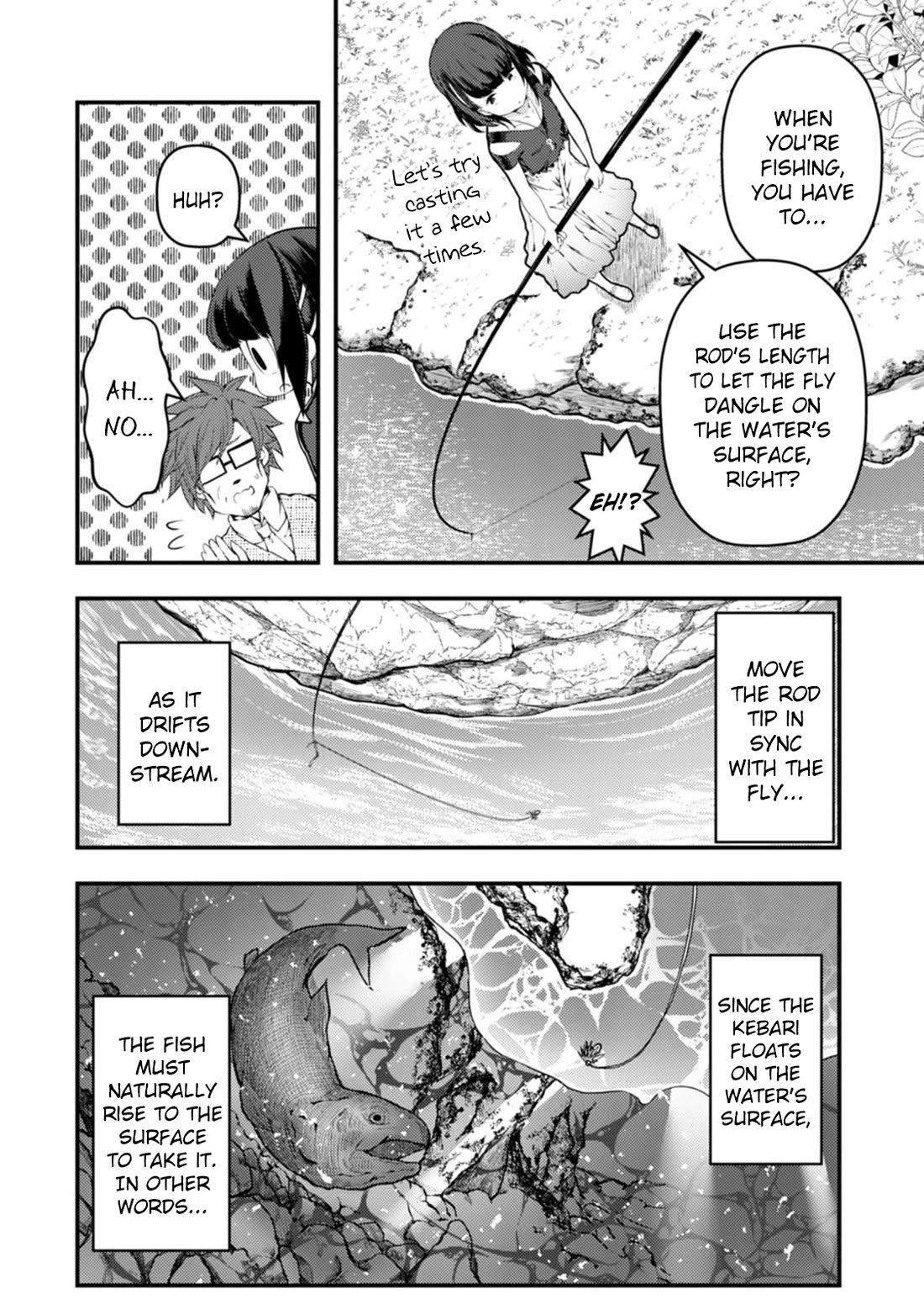 Kawasemi's Fishing and Cooking Chapter 17 page 14 - Chapter 17