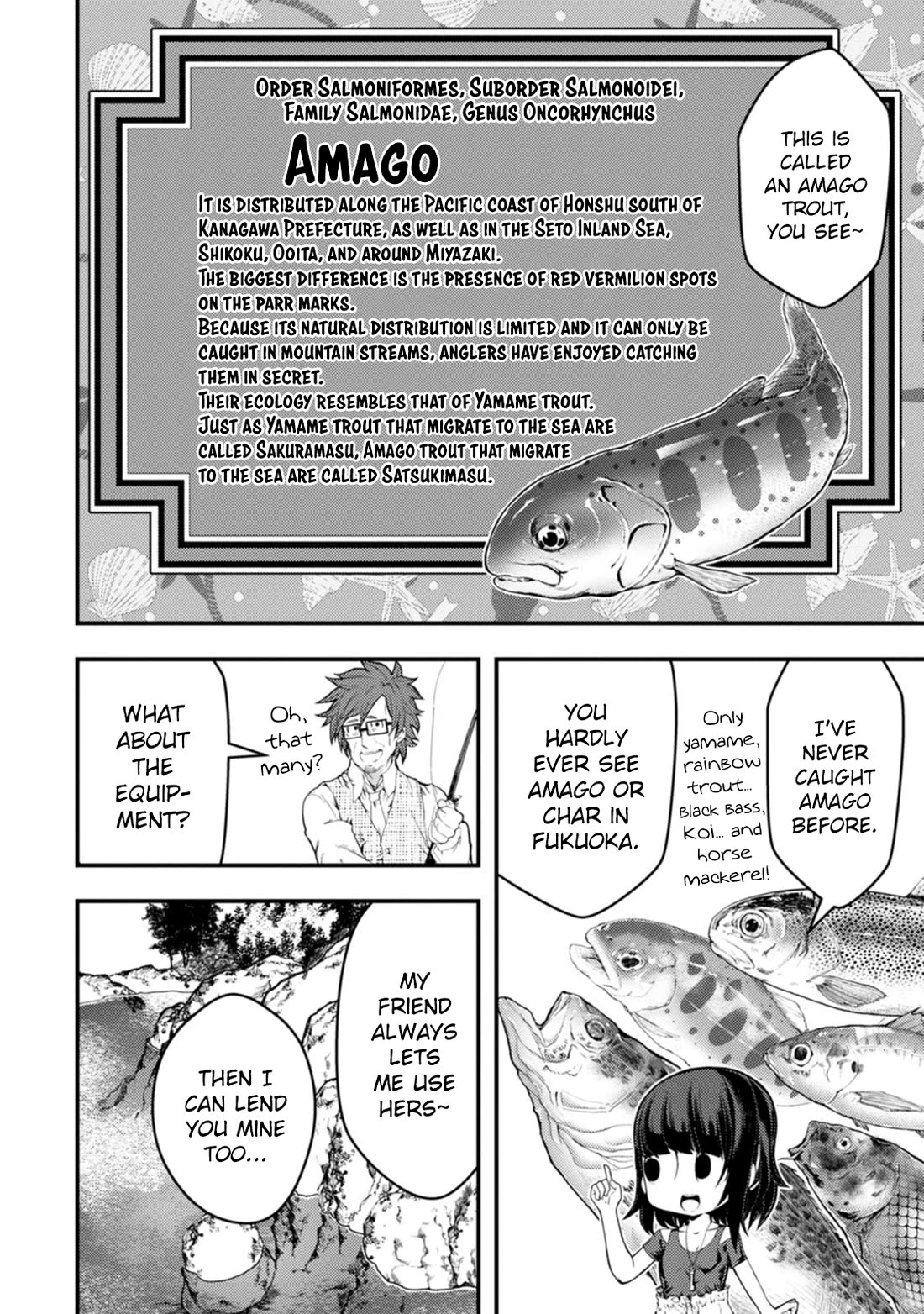 Kawasemi's Fishing and Cooking Chapter 17 page 18 - Chapter 17