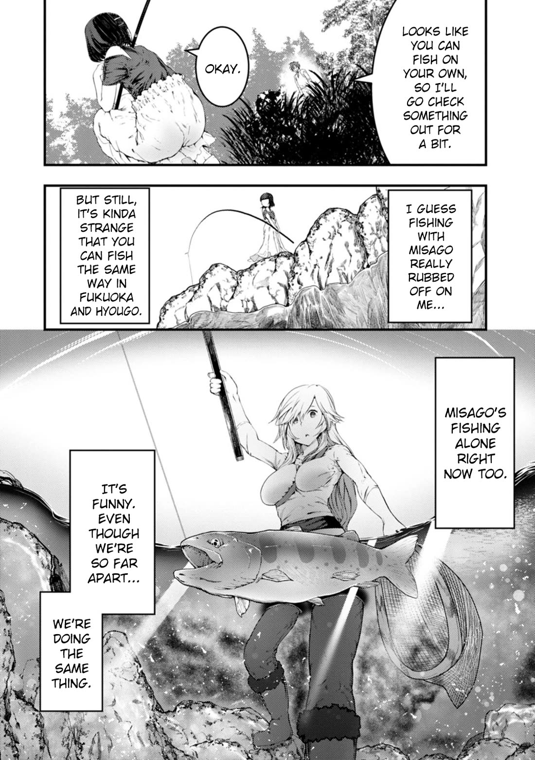 Kawasemi's Fishing and Cooking Chapter 17 page 20 - Chapter 17