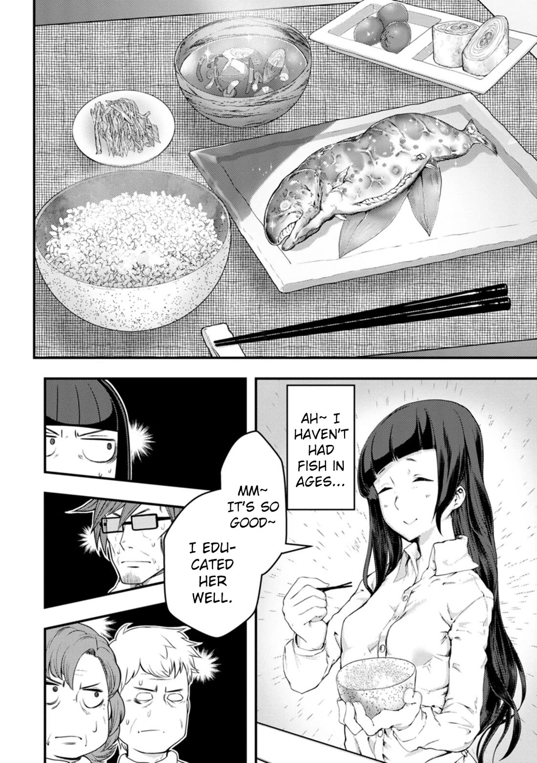 Kawasemi's Fishing and Cooking Chapter 17 page 28 - Chapter 17