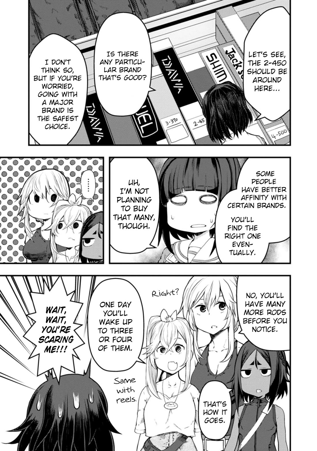 Kawasemi's Fishing and Cooking Chapter 18 page 17 - Chapter 18
