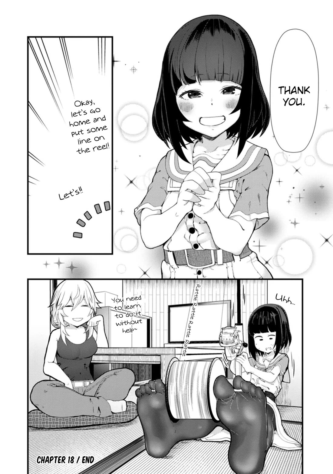 Kawasemi's Fishing and Cooking Chapter 18 page 32 - Chapter 18