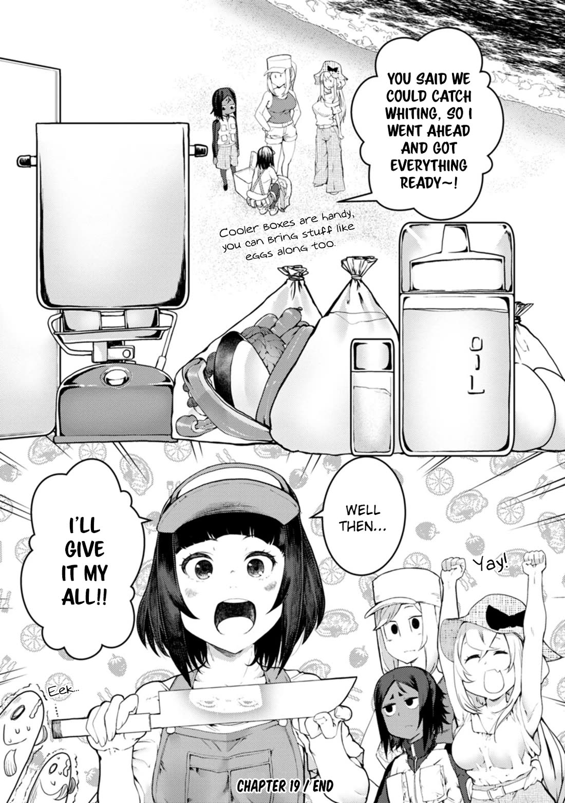 Kawasemi's Fishing and Cooking Chapter 19 page 33 - Chapter 19