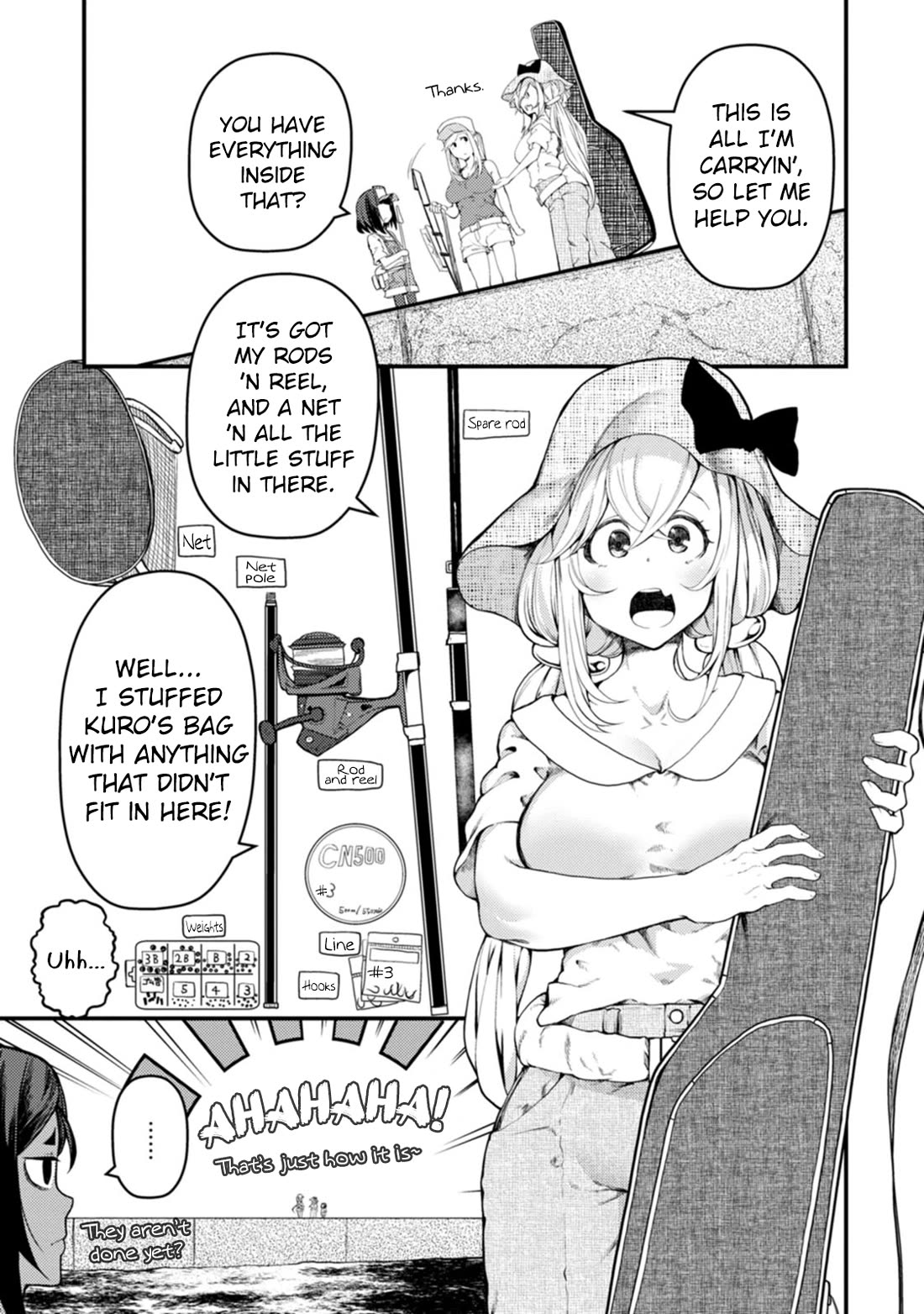 Kawasemi's Fishing and Cooking Chapter 19 page 7 - Chapter 19