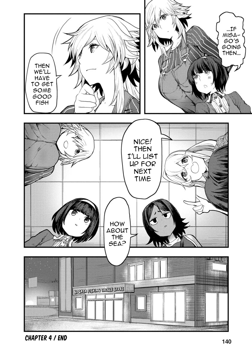 Kawasemi's Fishing and Cooking Chapter 4 page 32 - Chapter 4