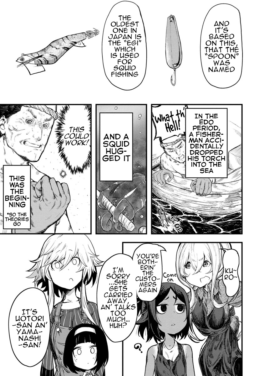 Kawasemi's Fishing and Cooking Chapter 4 page 7 - Chapter 4