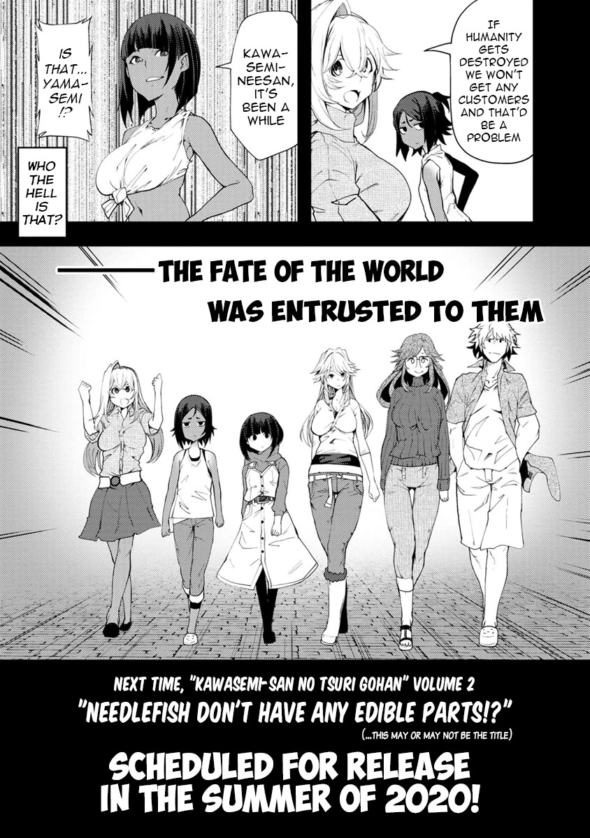 Kawasemi's Fishing and Cooking Chapter 5 page 35 - Chapter 5
