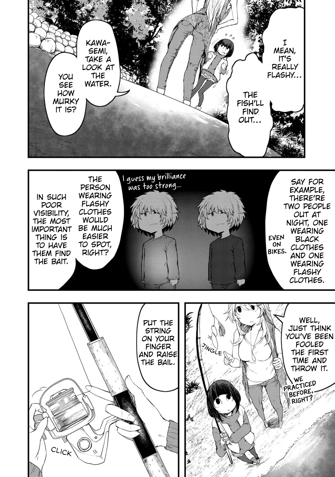 Kawasemi's Fishing and Cooking Chapter 6 page 16 - Chapter 6