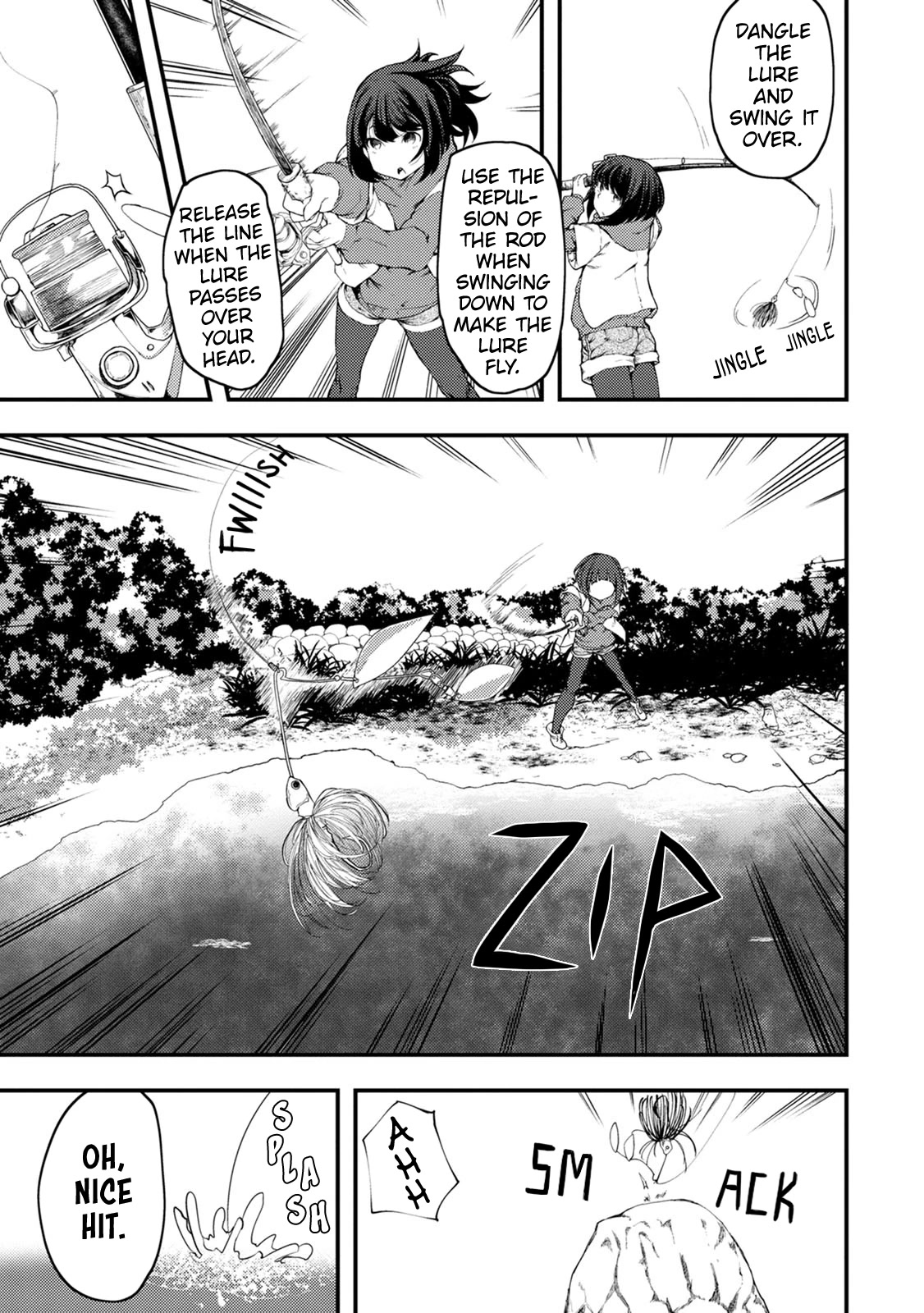 Kawasemi's Fishing and Cooking Chapter 6 page 17 - Chapter 6