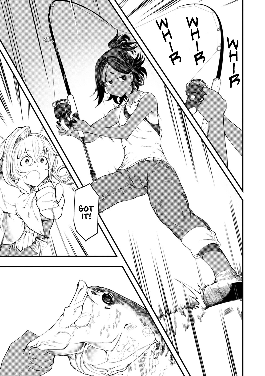 Kawasemi's Fishing and Cooking Chapter 6 page 21 - Chapter 6
