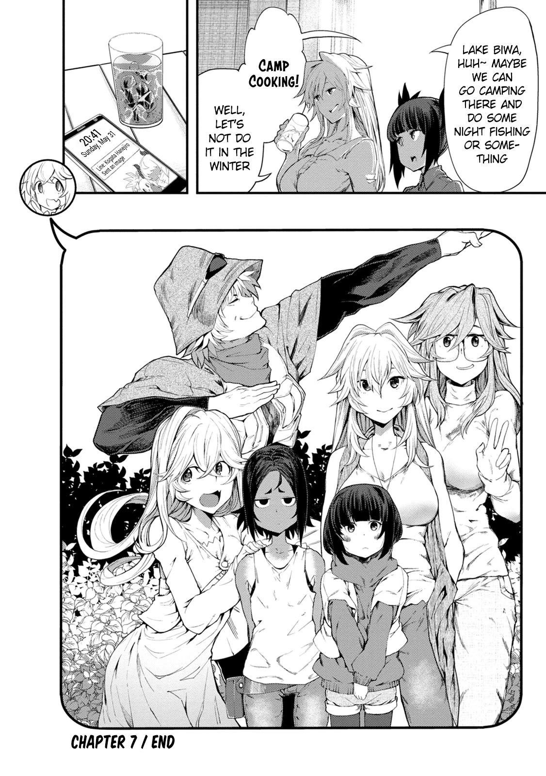 Kawasemi's Fishing and Cooking Chapter 7 page 32 - Chapter 7