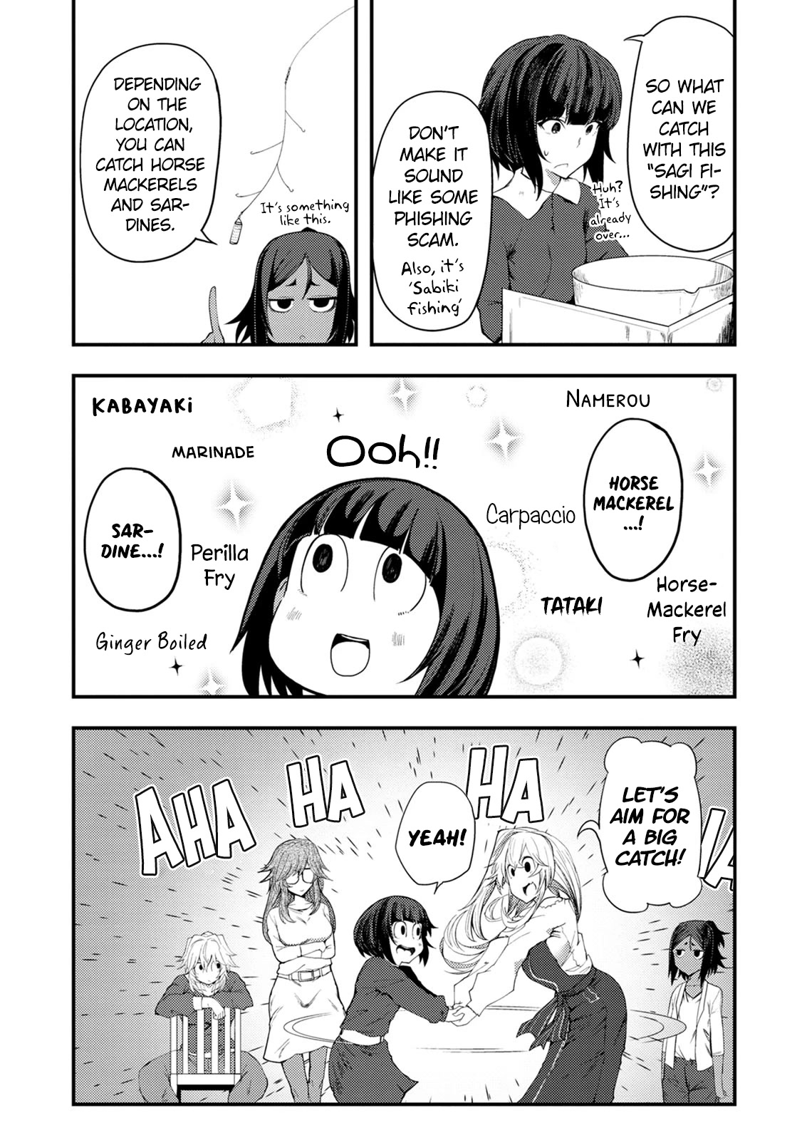 Kawasemi's Fishing and Cooking Chapter 8 page 31 - Chapter 8