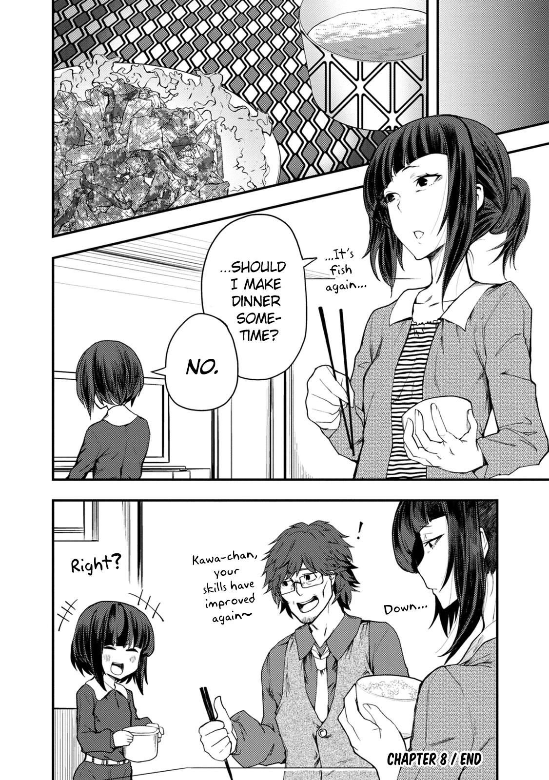 Kawasemi's Fishing and Cooking Chapter 8 page 32 - Chapter 8