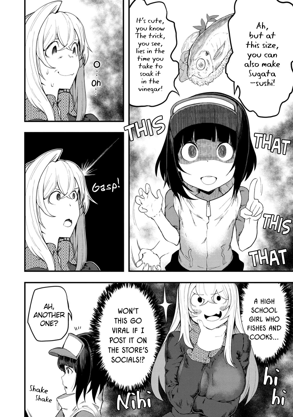 Kawasemi's Fishing and Cooking Chapter 9 page 16 - Chapter 9