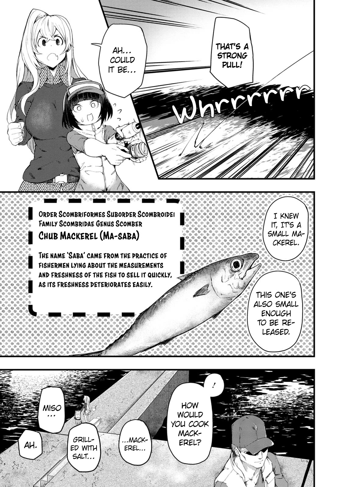 Kawasemi's Fishing and Cooking Chapter 9 page 17 - Chapter 9