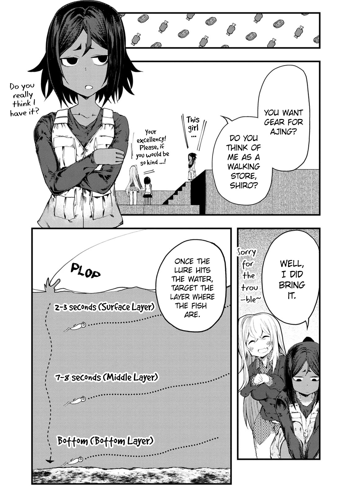 Kawasemi's Fishing and Cooking Chapter 9 page 19 - Chapter 9