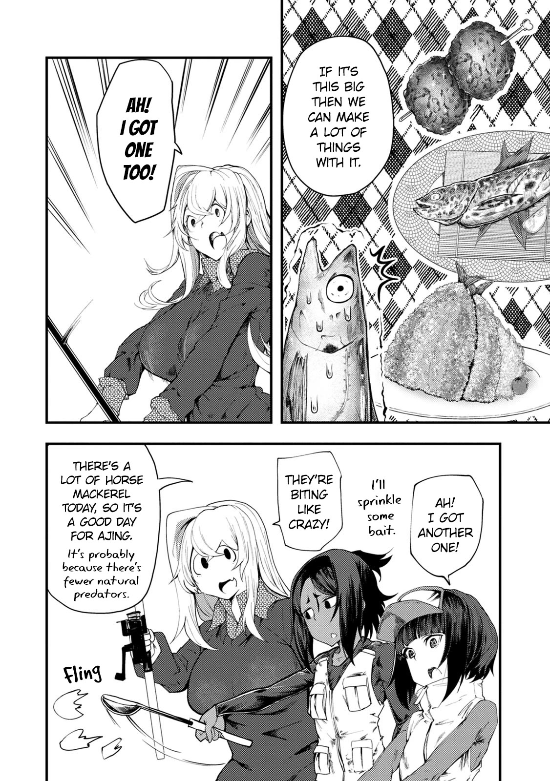 Kawasemi's Fishing and Cooking Chapter 9 page 22 - Chapter 9
