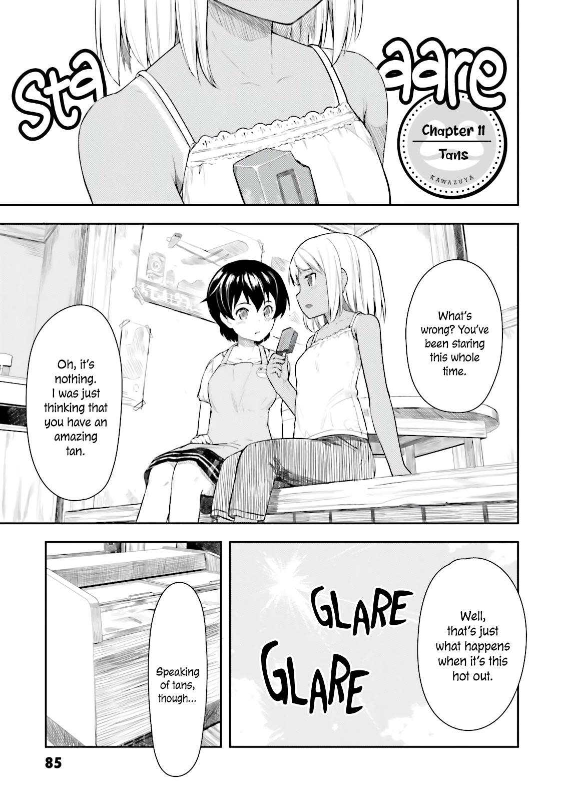 Kawazuya Chapter 11 page 2 - Chapter 11: Tans
