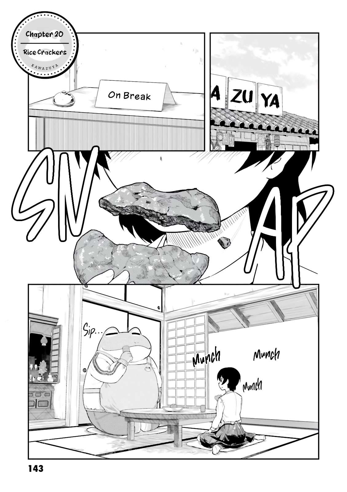 Kawazuya Chapter 20 page 2 - Chapter 20: Rice Crackers