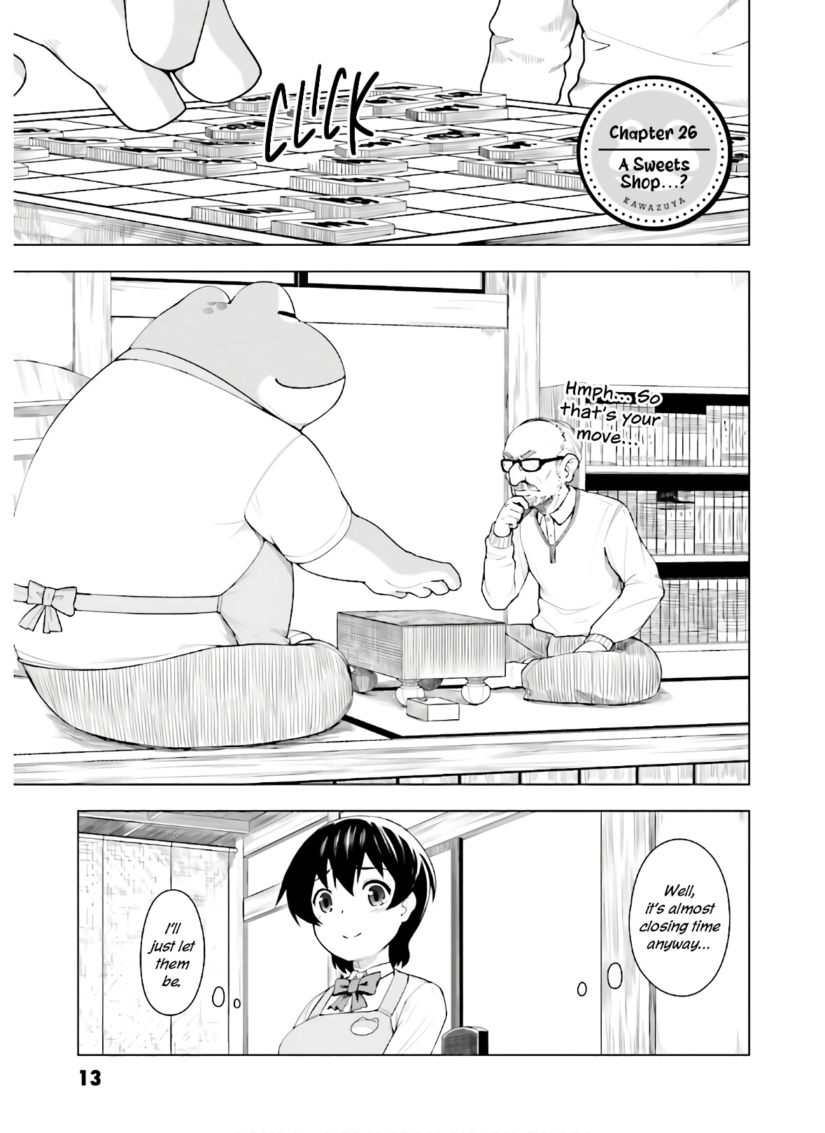 Kawazuya Chapter 26 page 2 - Chapter 26: A Sweets Shop...?