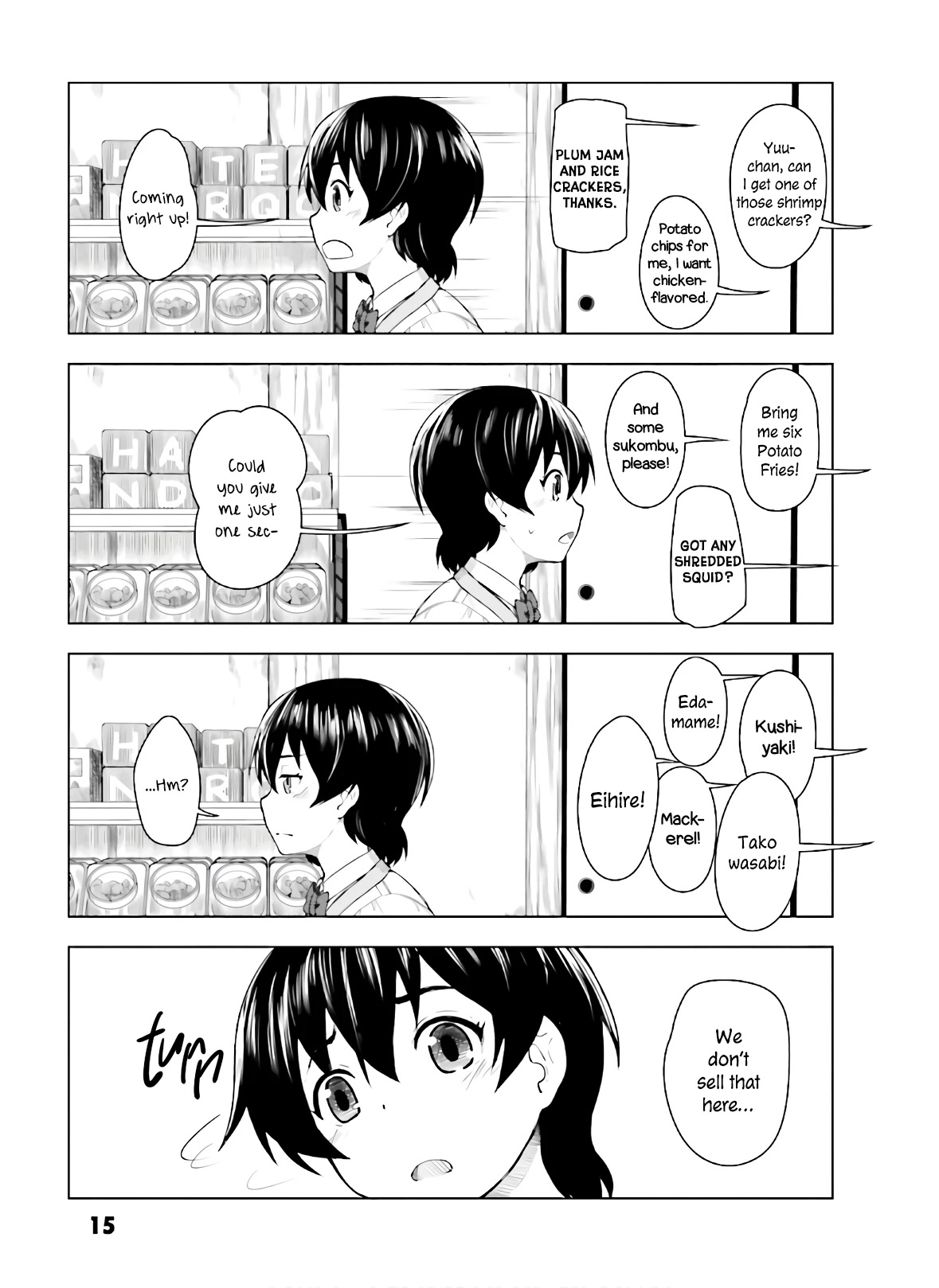 Kawazuya Chapter 26 page 4 - Chapter 26: A Sweets Shop...?