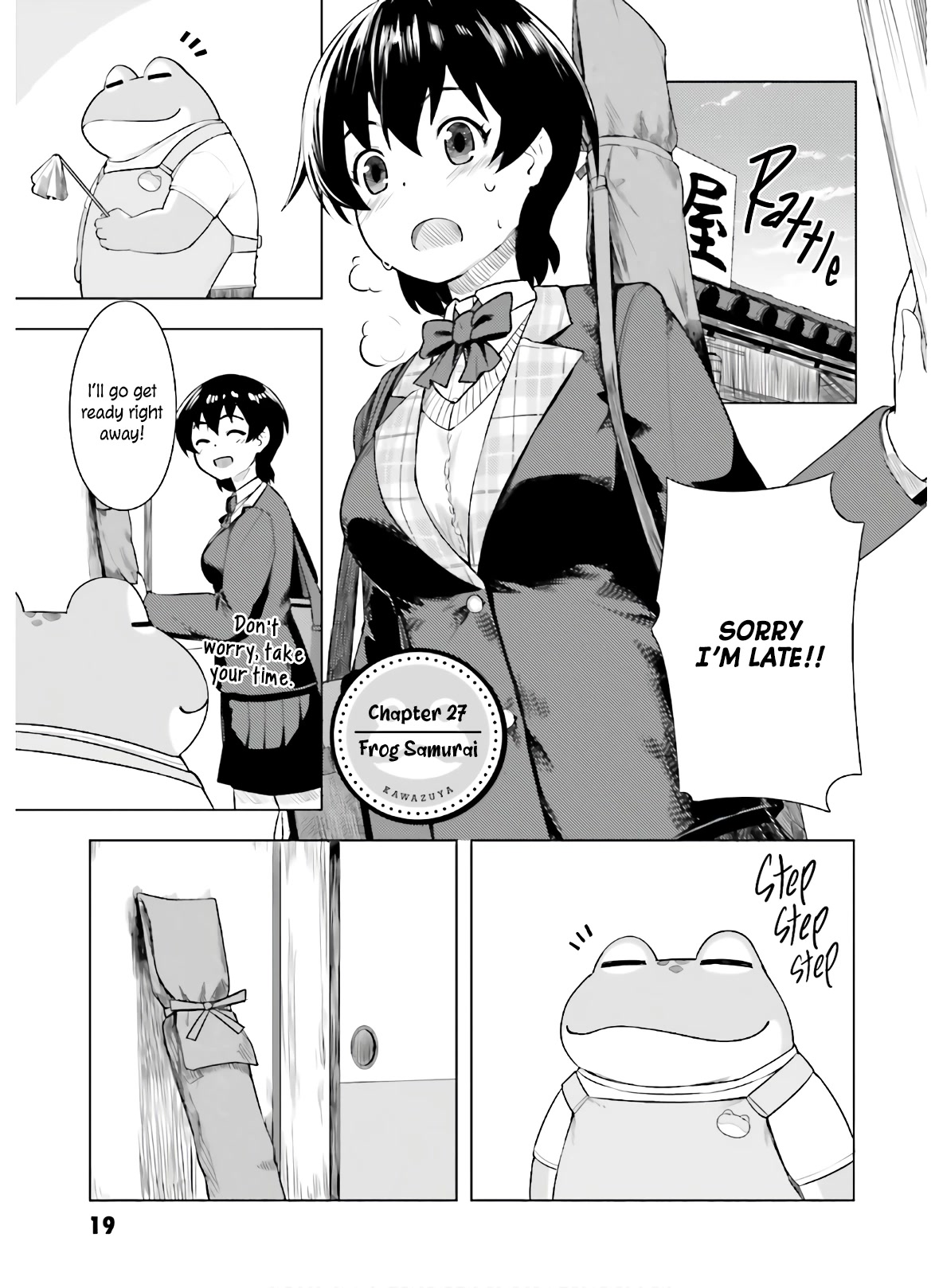 Kawazuya Chapter 27 page 2 - Chapter 27: Frog Samurai