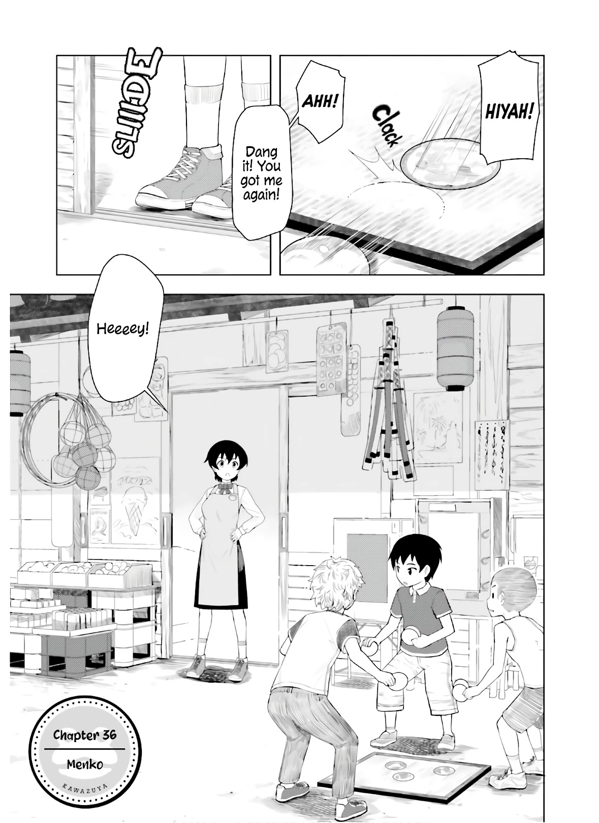 Kawazuya Chapter 36 page 2 - Chapter 36: Menko