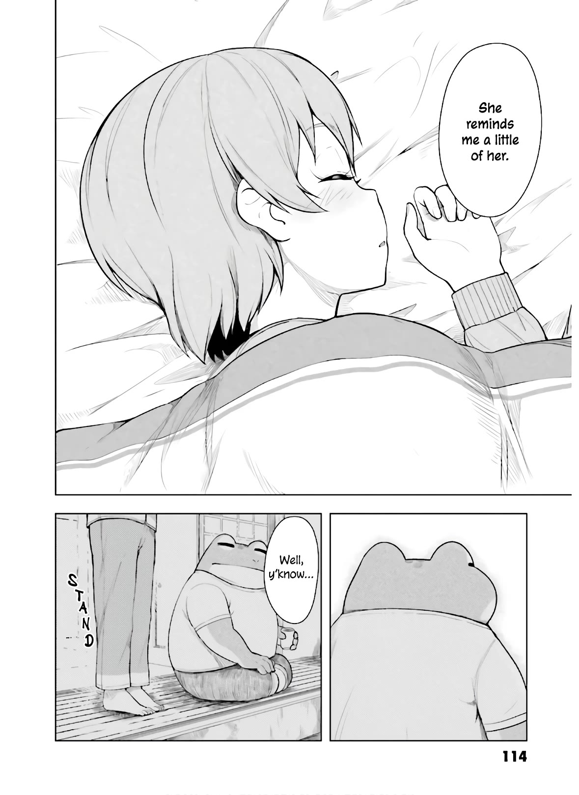 Kawazuya Chapter 38 page 13 - Chapter 38: Sick Day