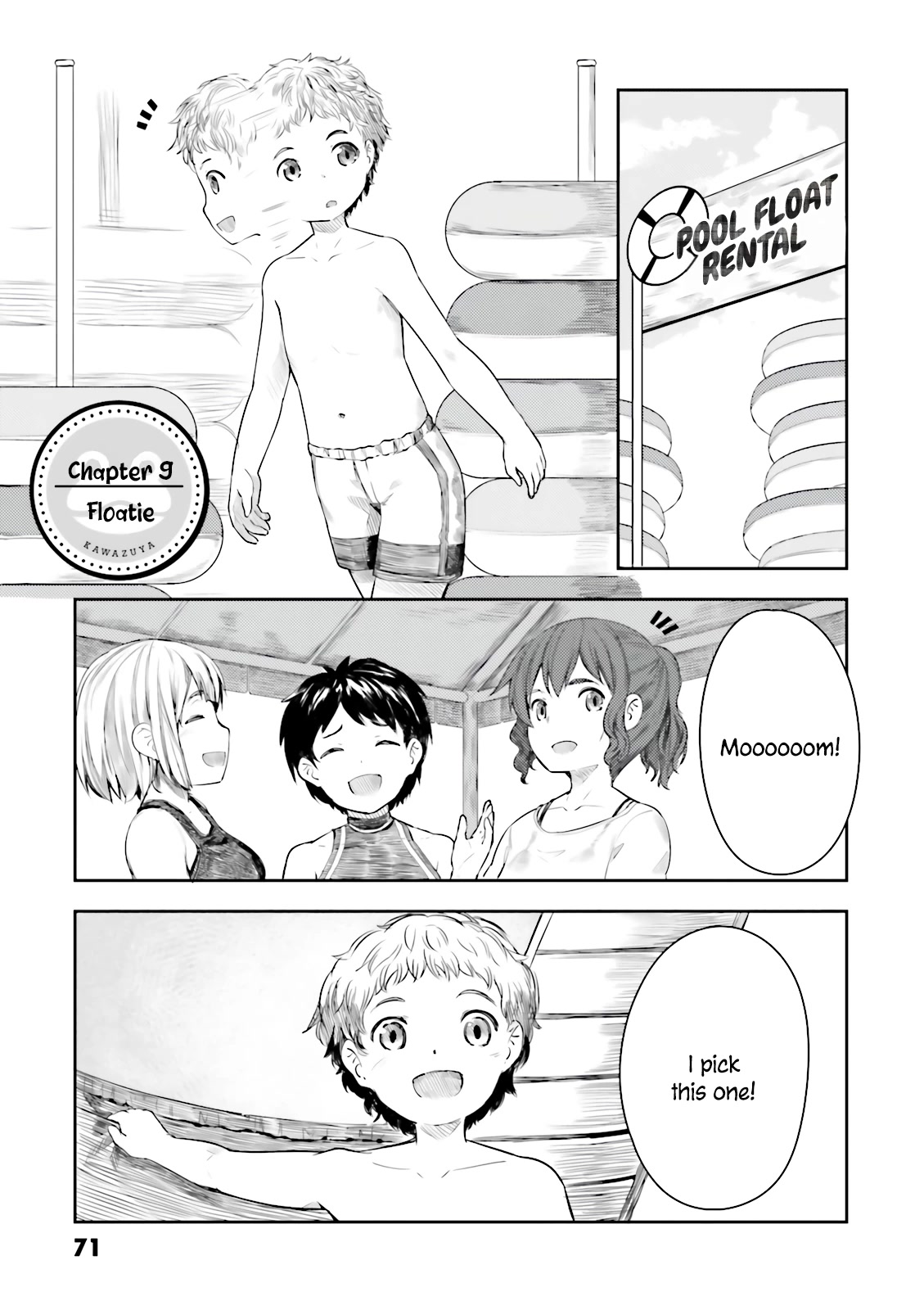 Kawazuya Chapter 9 page 2 - Chapter 9: Floatie