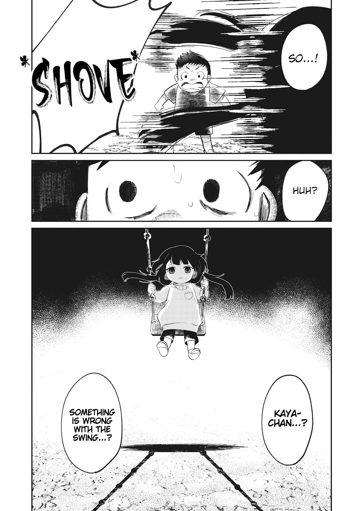 Kaya-chan isn't scary Chapter 1 page 16 - Chapter 1: Swings are not scary