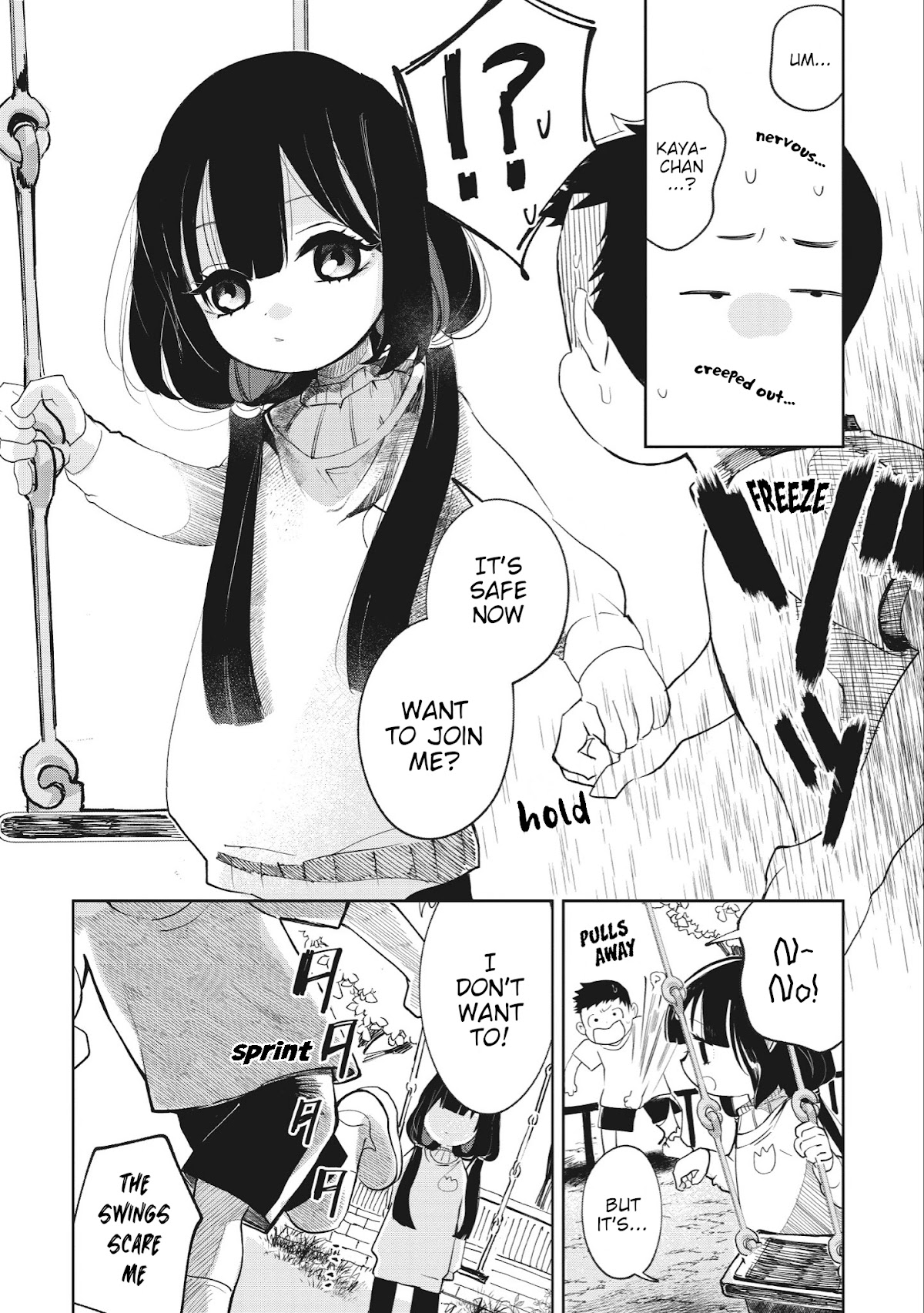Kaya-chan isn't scary Chapter 1 page 26 - Chapter 1: Swings are not scary