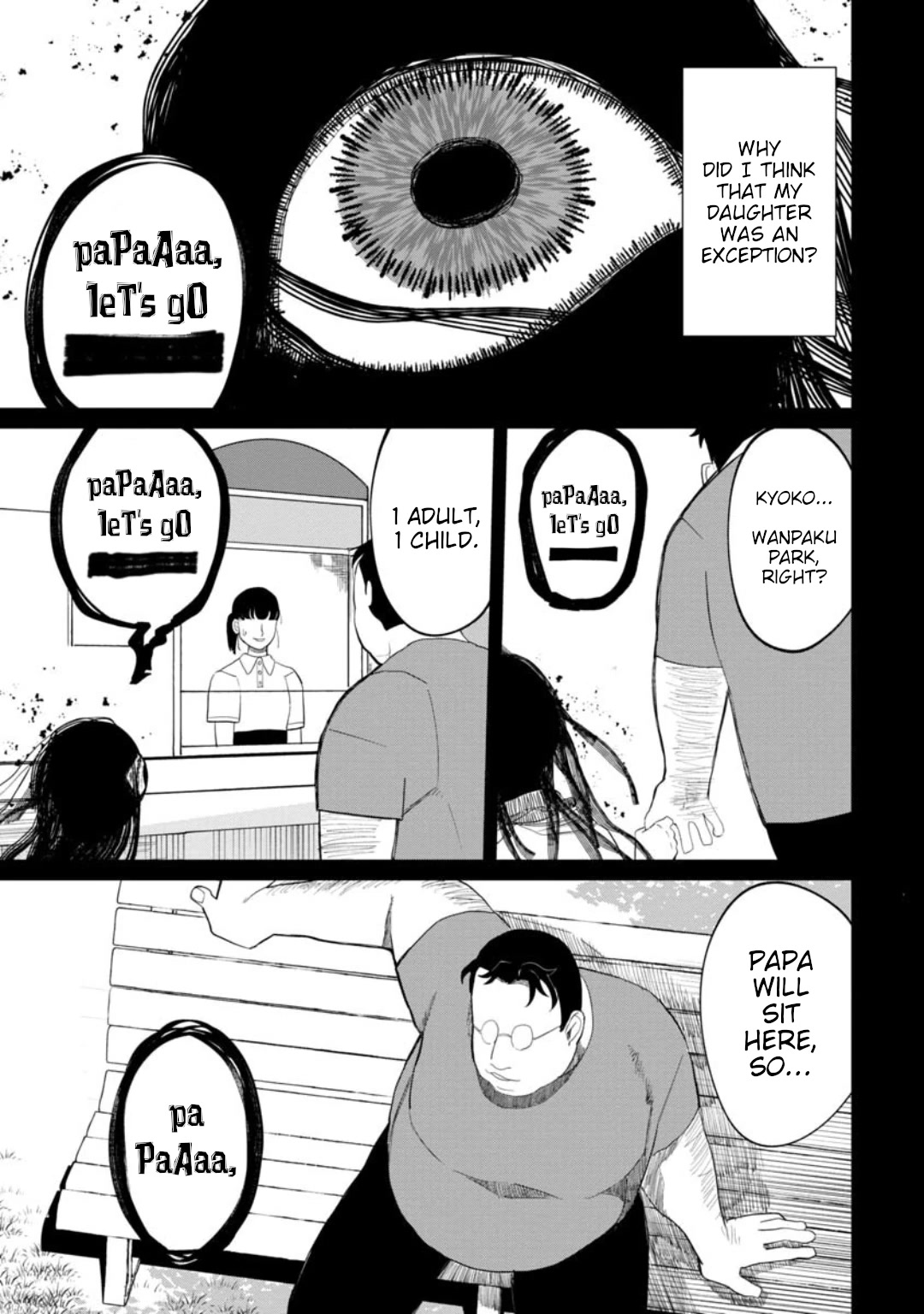 Kaya-chan isn't scary Chapter 10 page 15 - Chapter 10: Mob Oji-san isn't scary