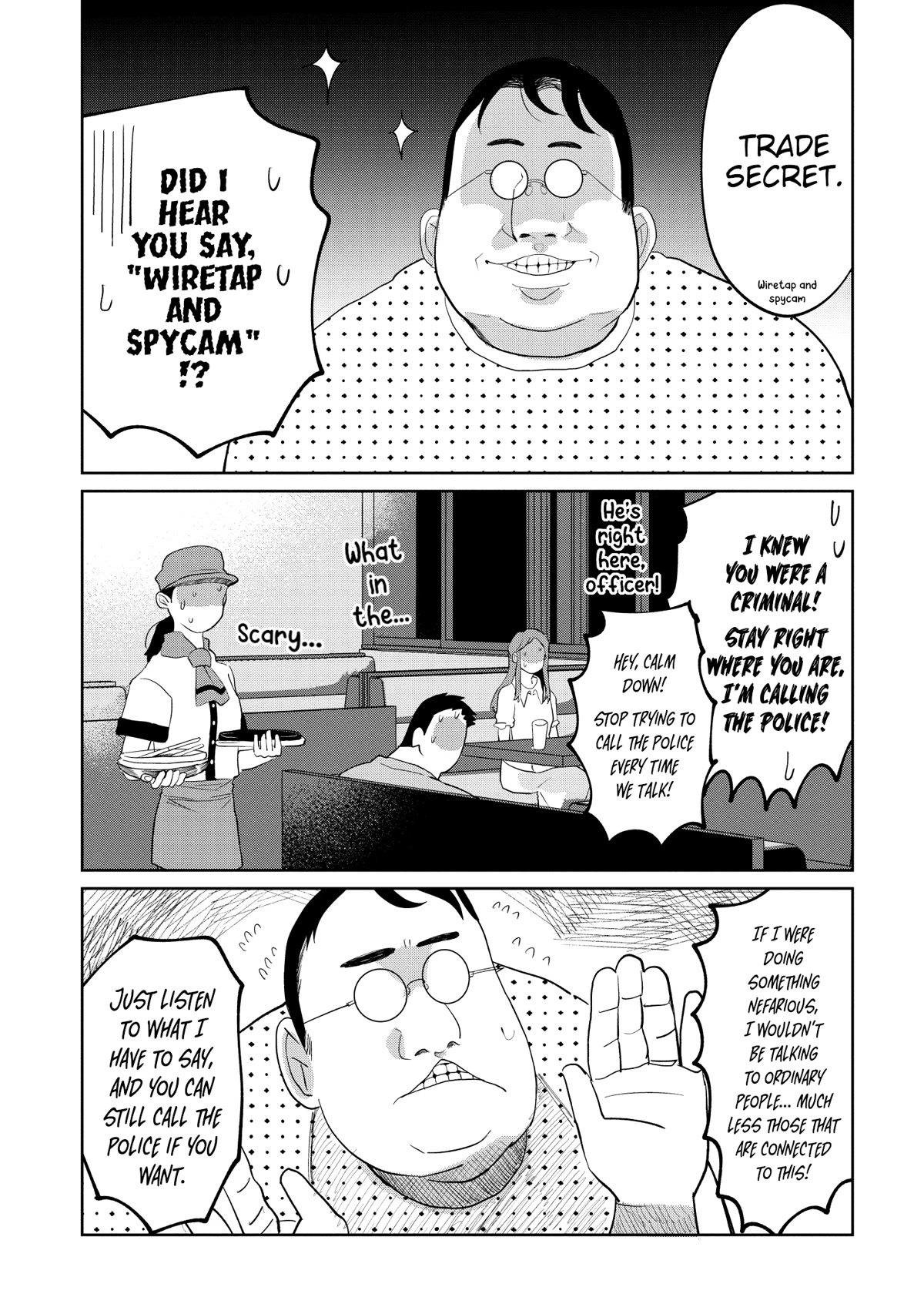 Kaya-chan isn't scary Chapter 10 page 3 - Chapter 10: Mob Oji-san isn't scary