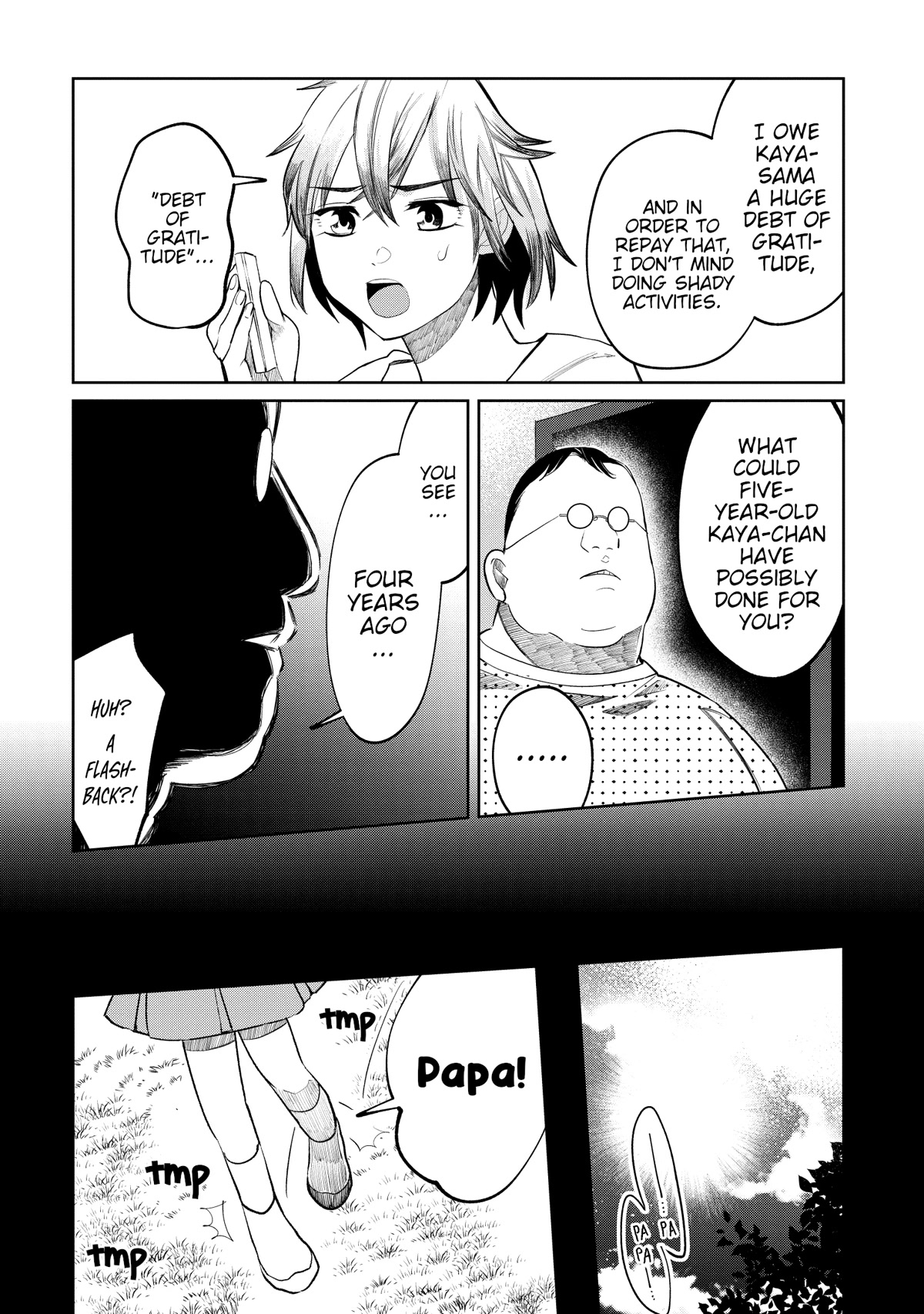 Kaya-chan isn't scary Chapter 10 page 4 - Chapter 10: Mob Oji-san isn't scary