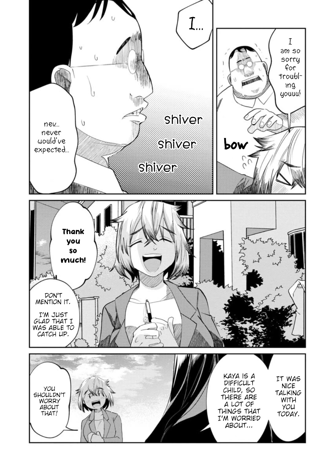 Kaya-chan isn't scary Chapter 11 page 16 - Chapter 11: Home visits aren't scary?